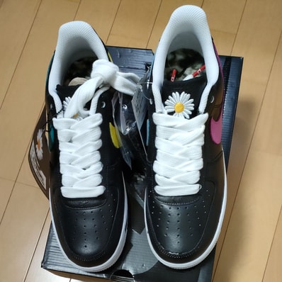 PEACEMINUSONE × Nike Air Force 1 Low '07 Para-Noise 3.0 "Black and Multi-Color" / G-DRAGON