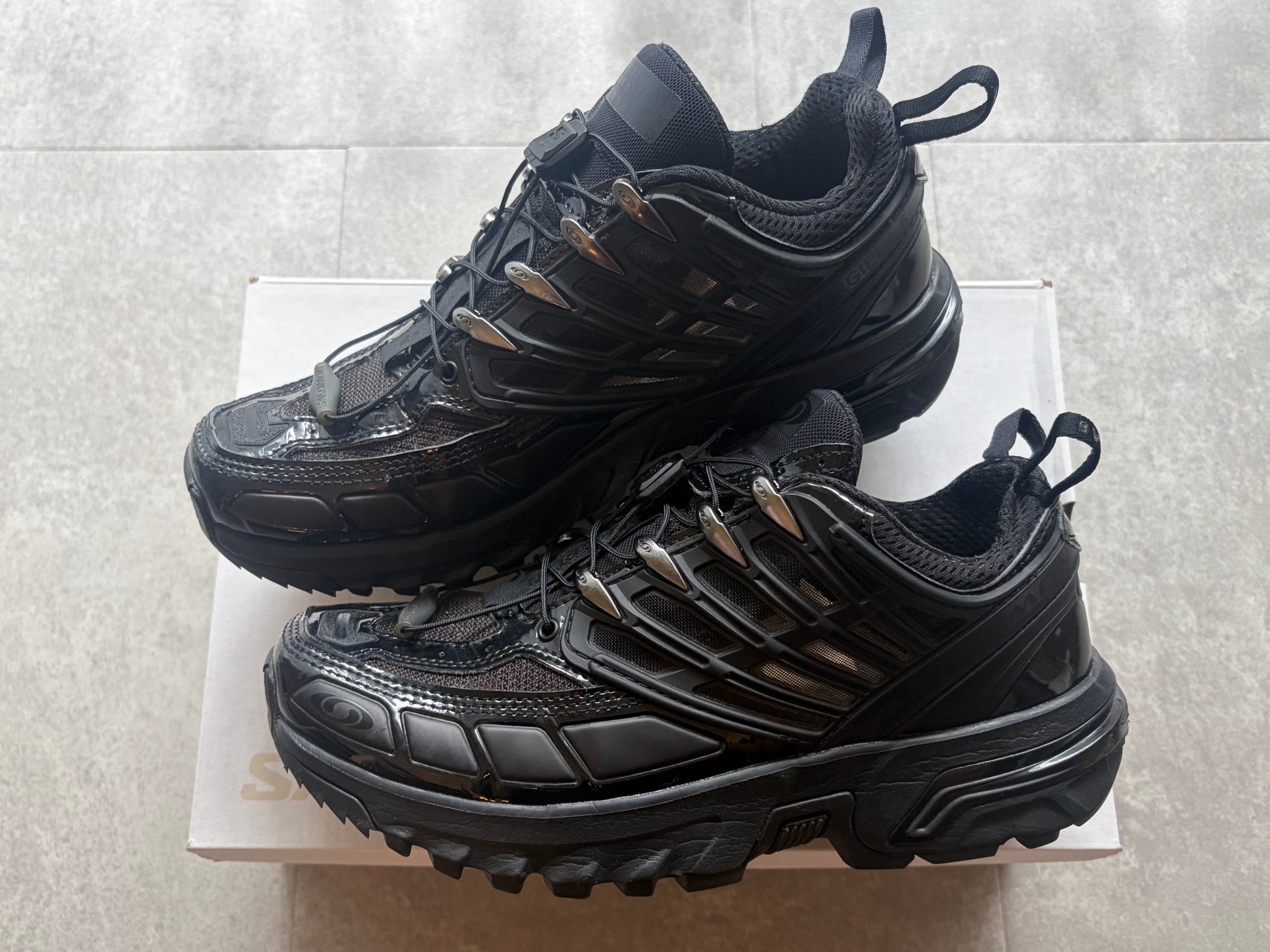 MM6 Maison Margiela × Salomon ACS Pro "Black/Quiet Shade"
