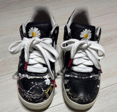 PEACEMINUSONE × Nike Air Force 1 Low Para Noise "Black" / G-DRAGON