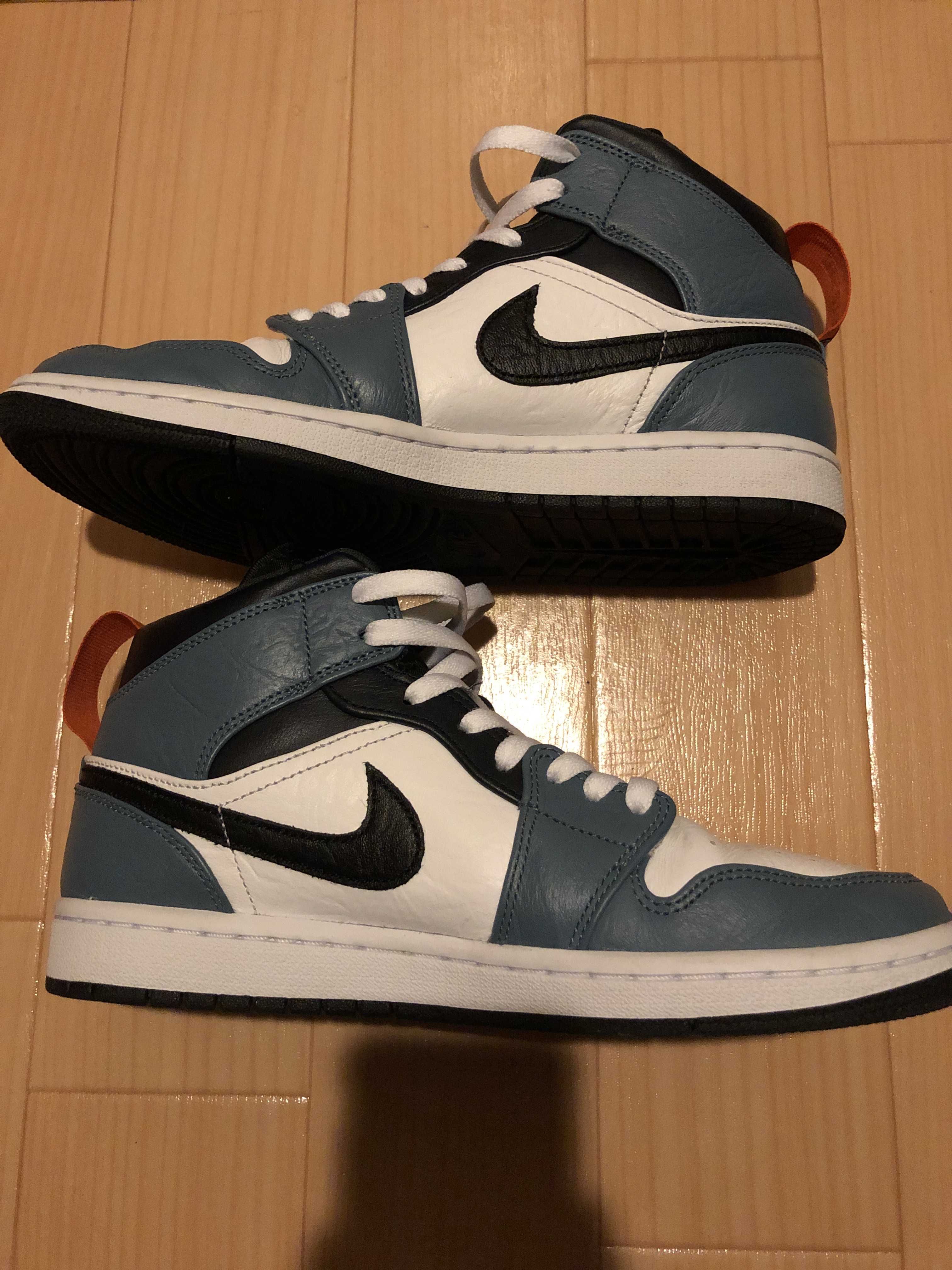 FACETASM × Nike Air Jordan 1 Mid "White/Navy"