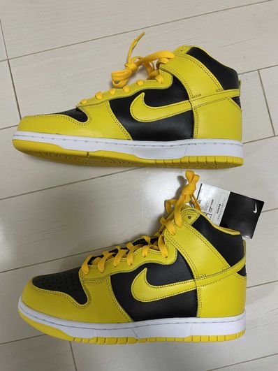 Nike Dunk High "Black/Varsity Maize"