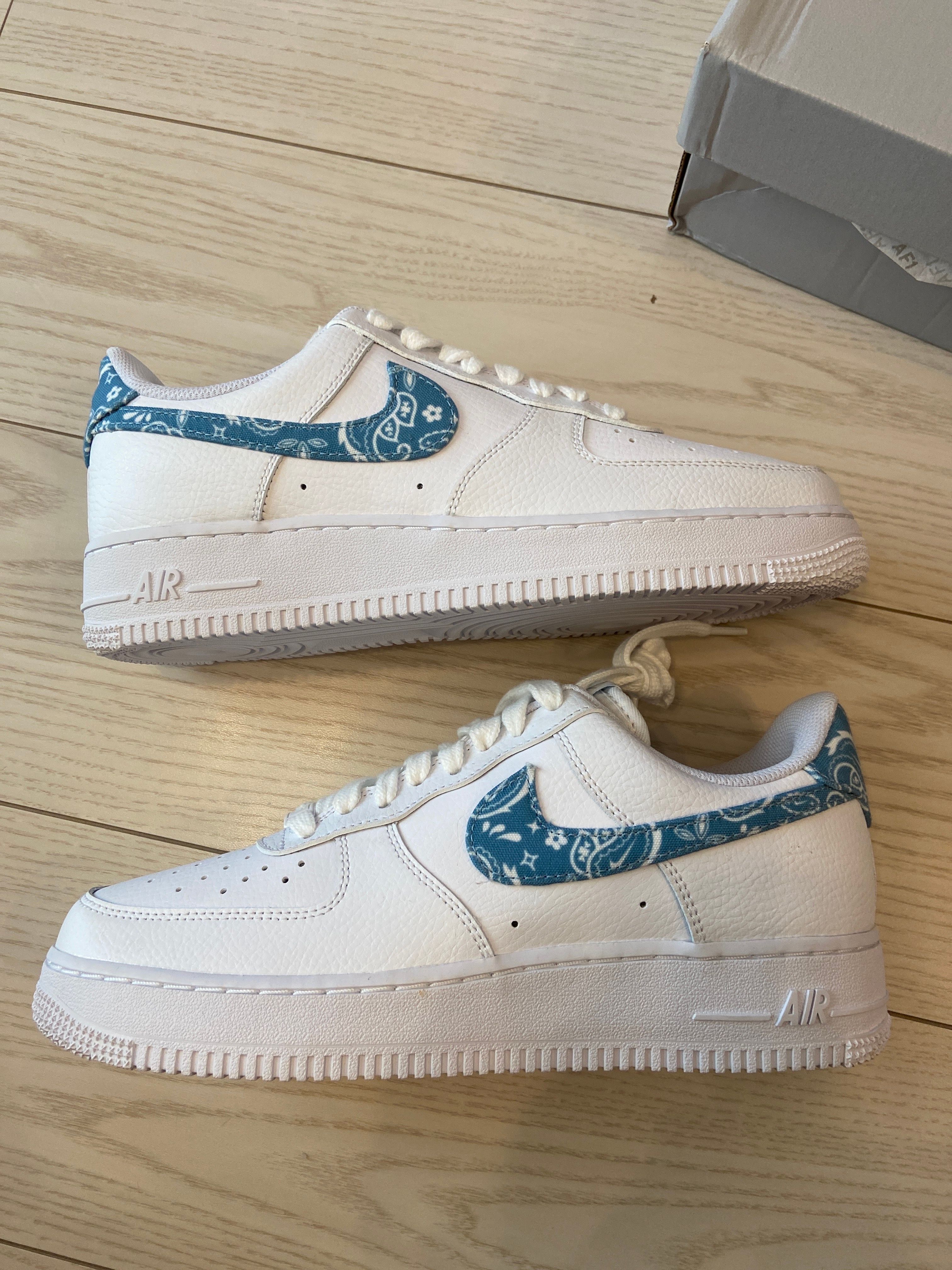 Nike Women's Air Force 1 Low '07 Essential "Blue Paisley"