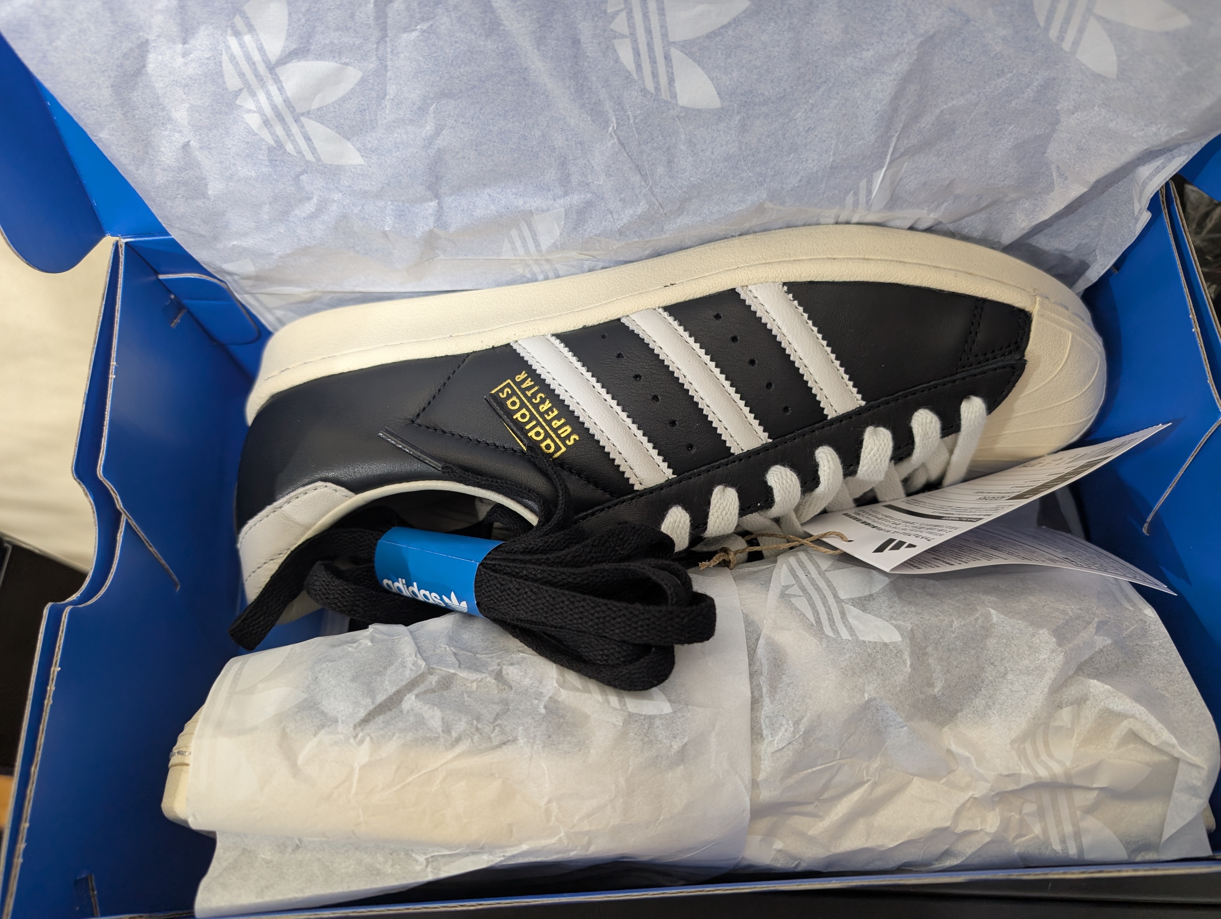 adidas Superstar Vintage "Core Black/Core White/Cream White"