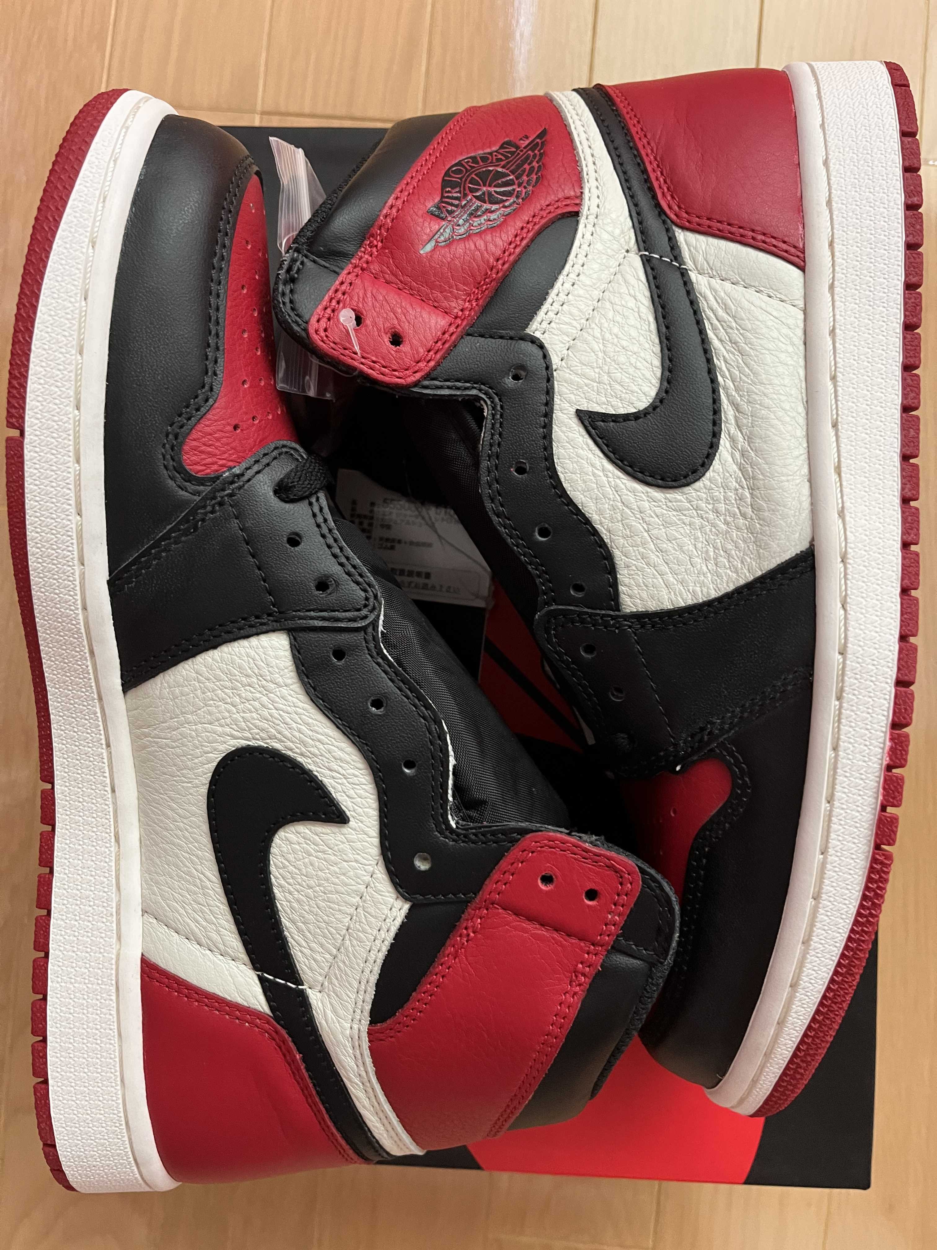 Nike Air Jordan 1 Retro High OG "Bred Toe"