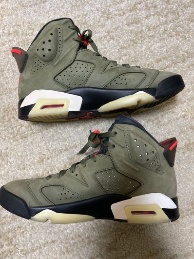 Travis Scott × Nike Air Jordan 6 Retro "Medium Olive"
