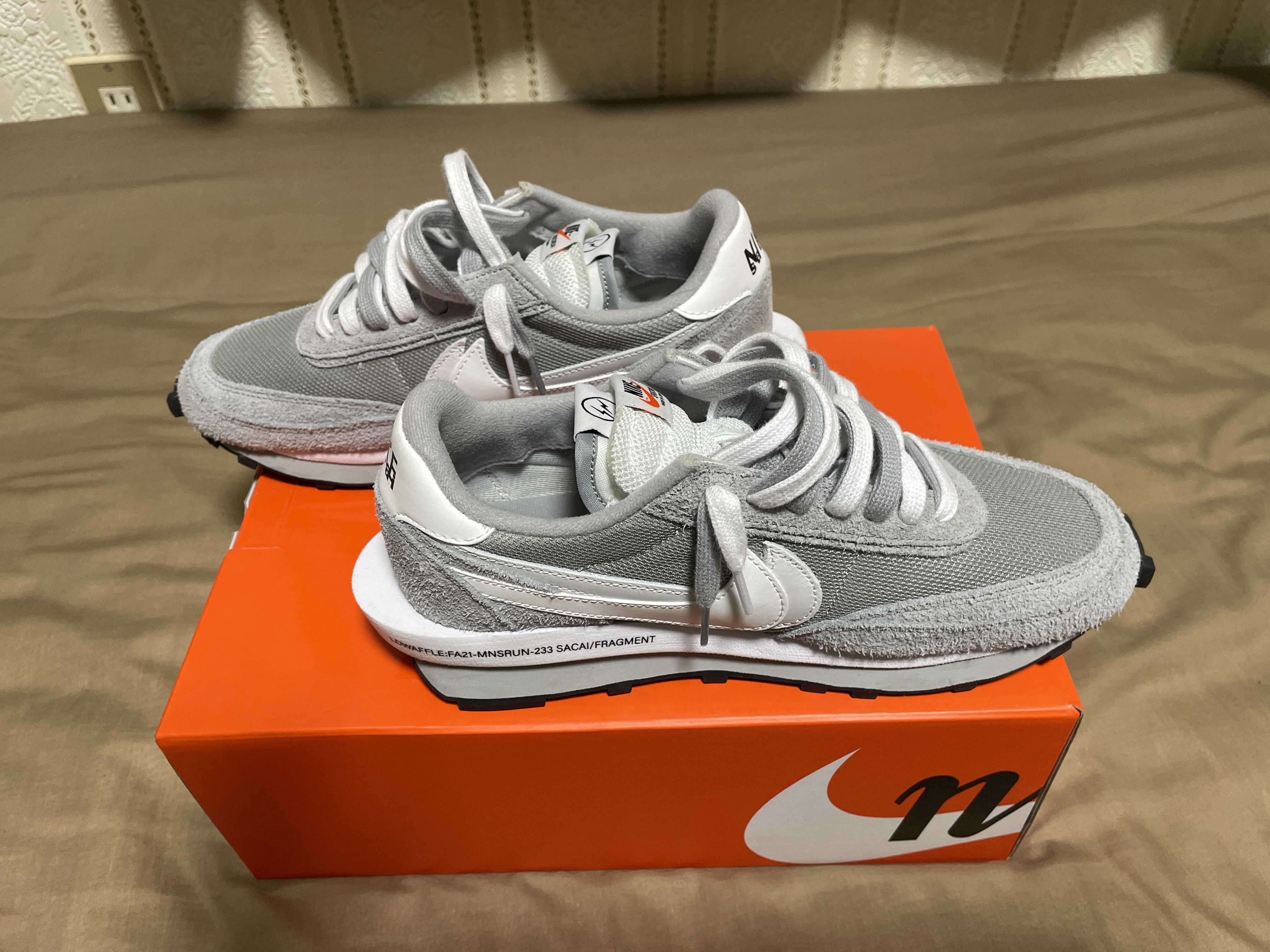 Fragment × sacai × Nike LD Waffle "Light Smoke Grey"