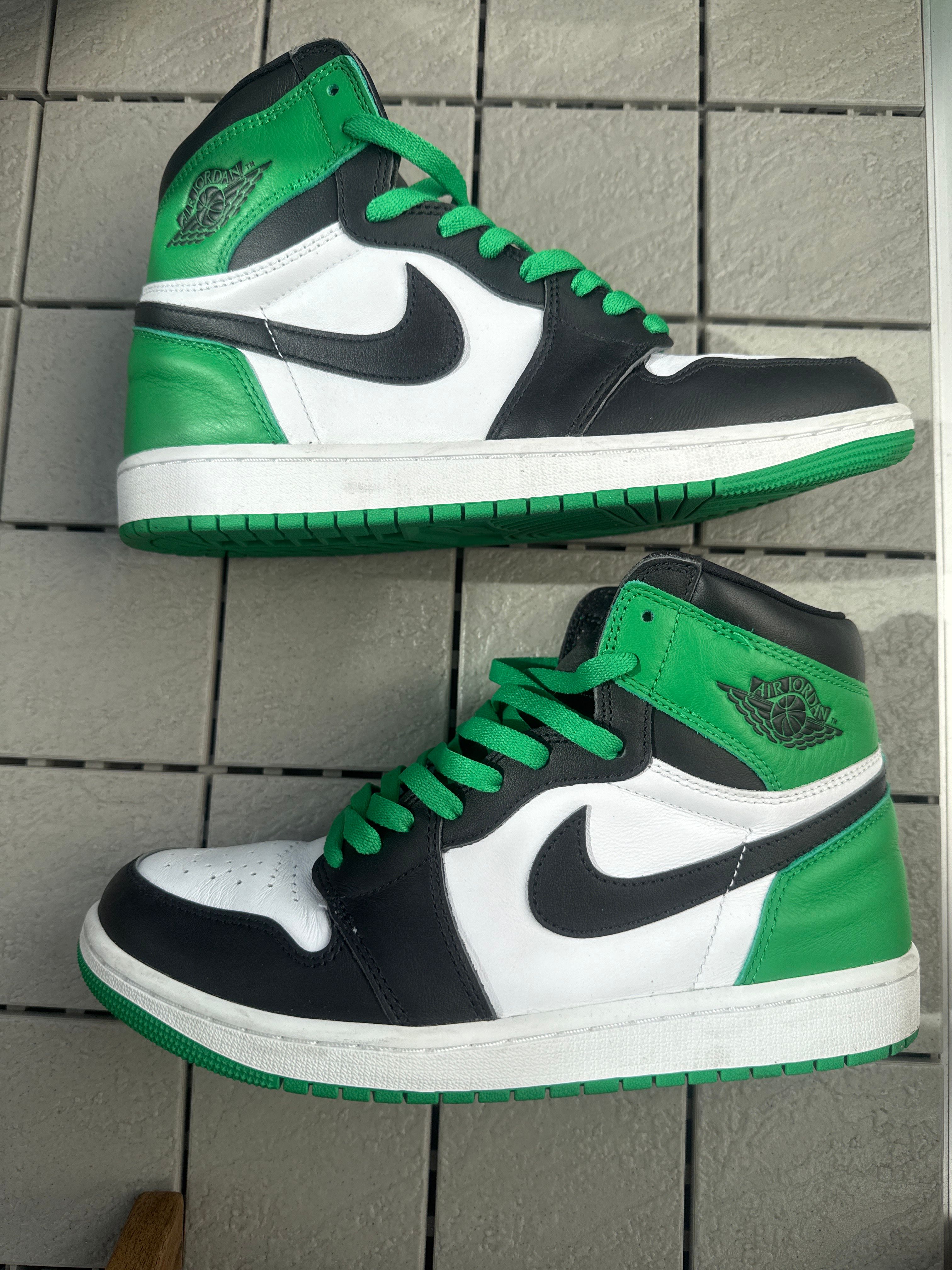 Nike Air Jordan 1 Retro High OG "Celtics/Black and Lucky Green" (2023)