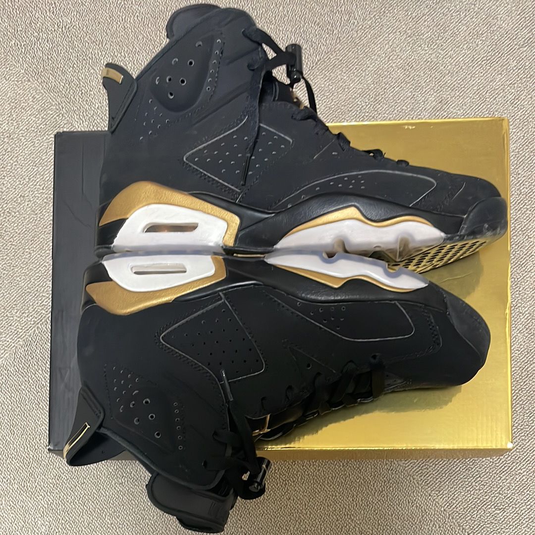 Nike Air Jordan 6 DMP "Black/Metallic Gold" (2020)
