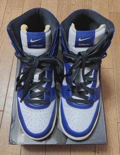 Ambush × Nike Dunk High "Deep Royal"