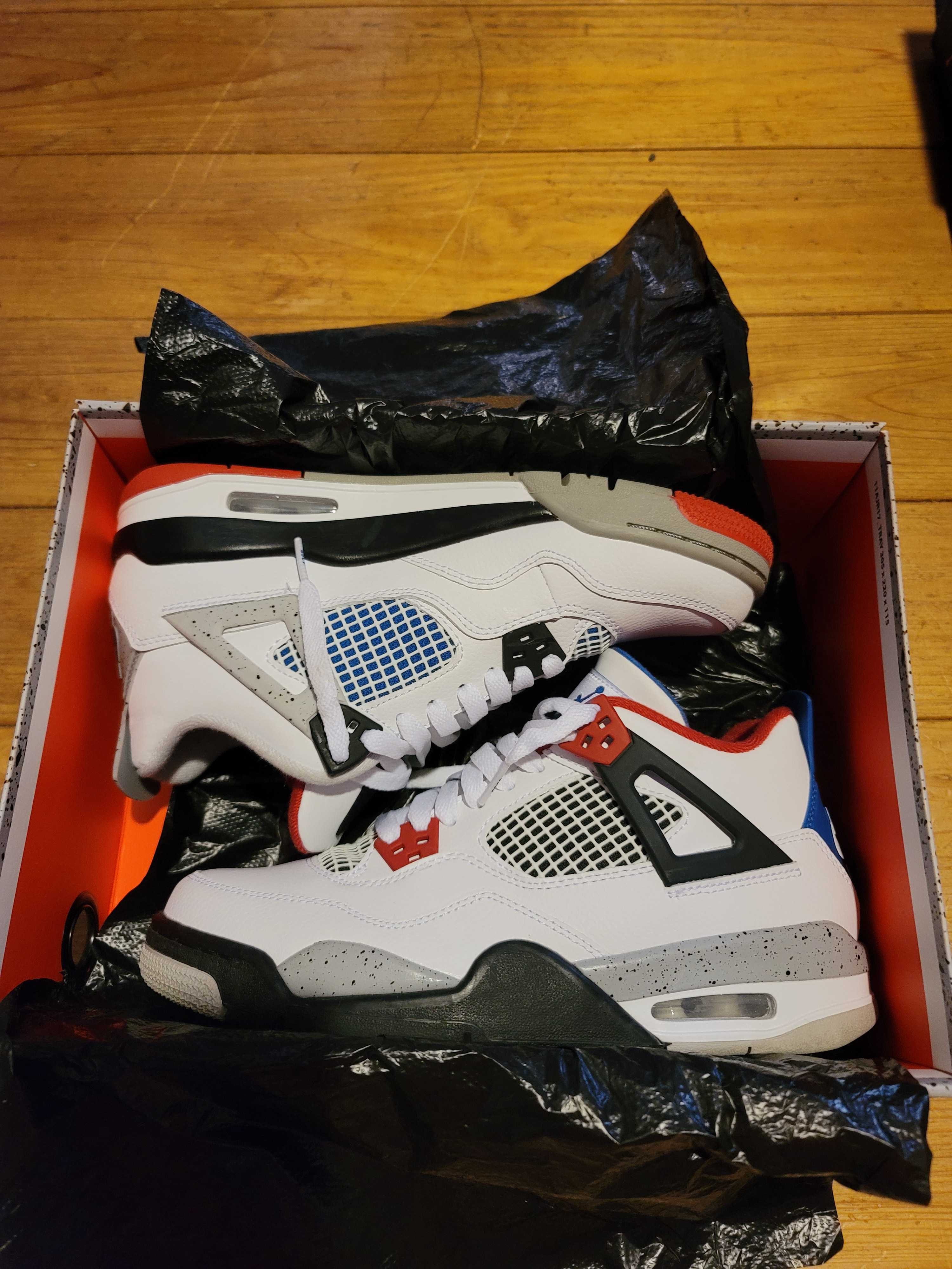 NIKE AIR JORDAN 4 GS WHAT THE 4 