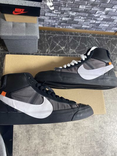 Off-White × Nike Blazer Studio Mid "Grim Reaper"