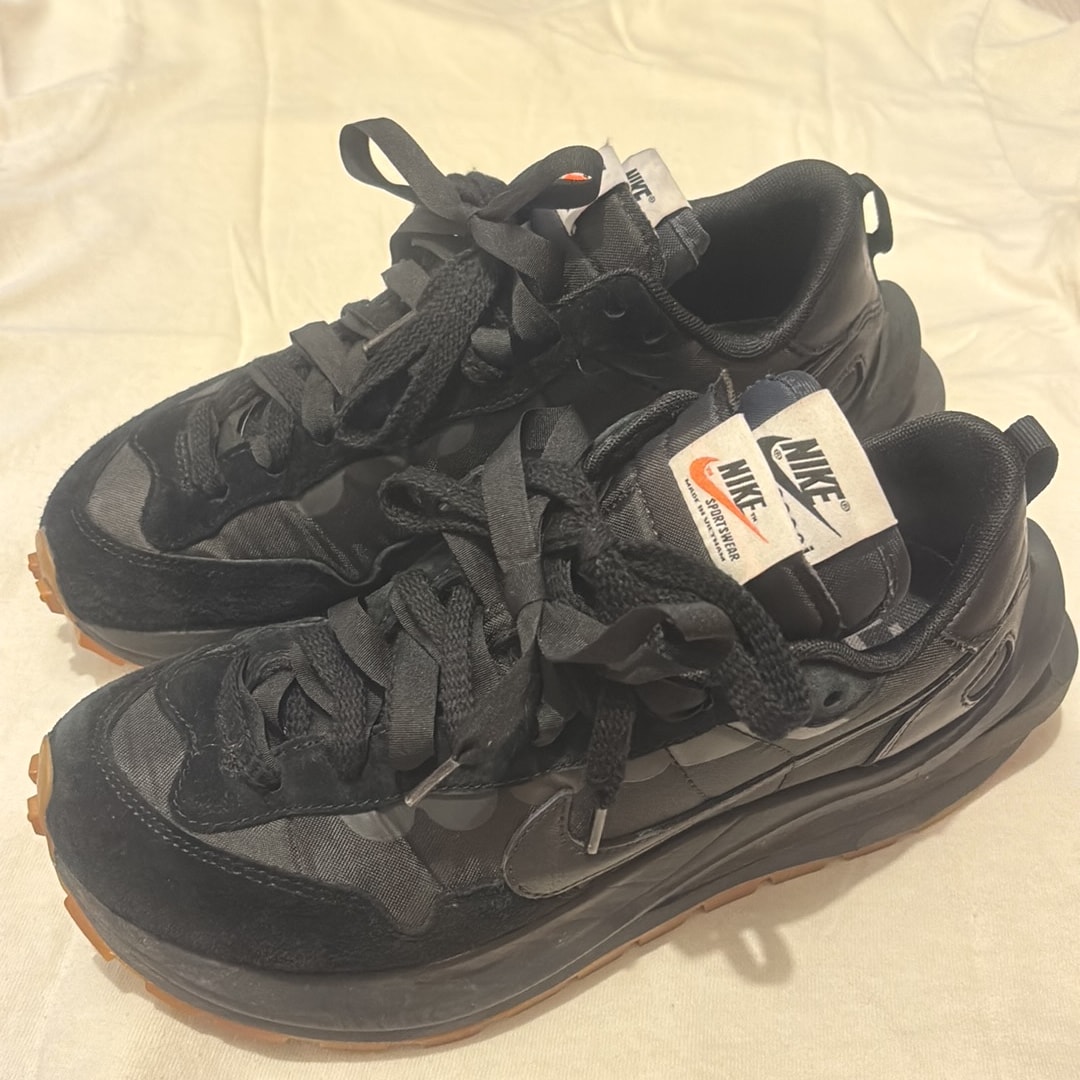 sacai × Nike Vapor Waffle "Black Gum"