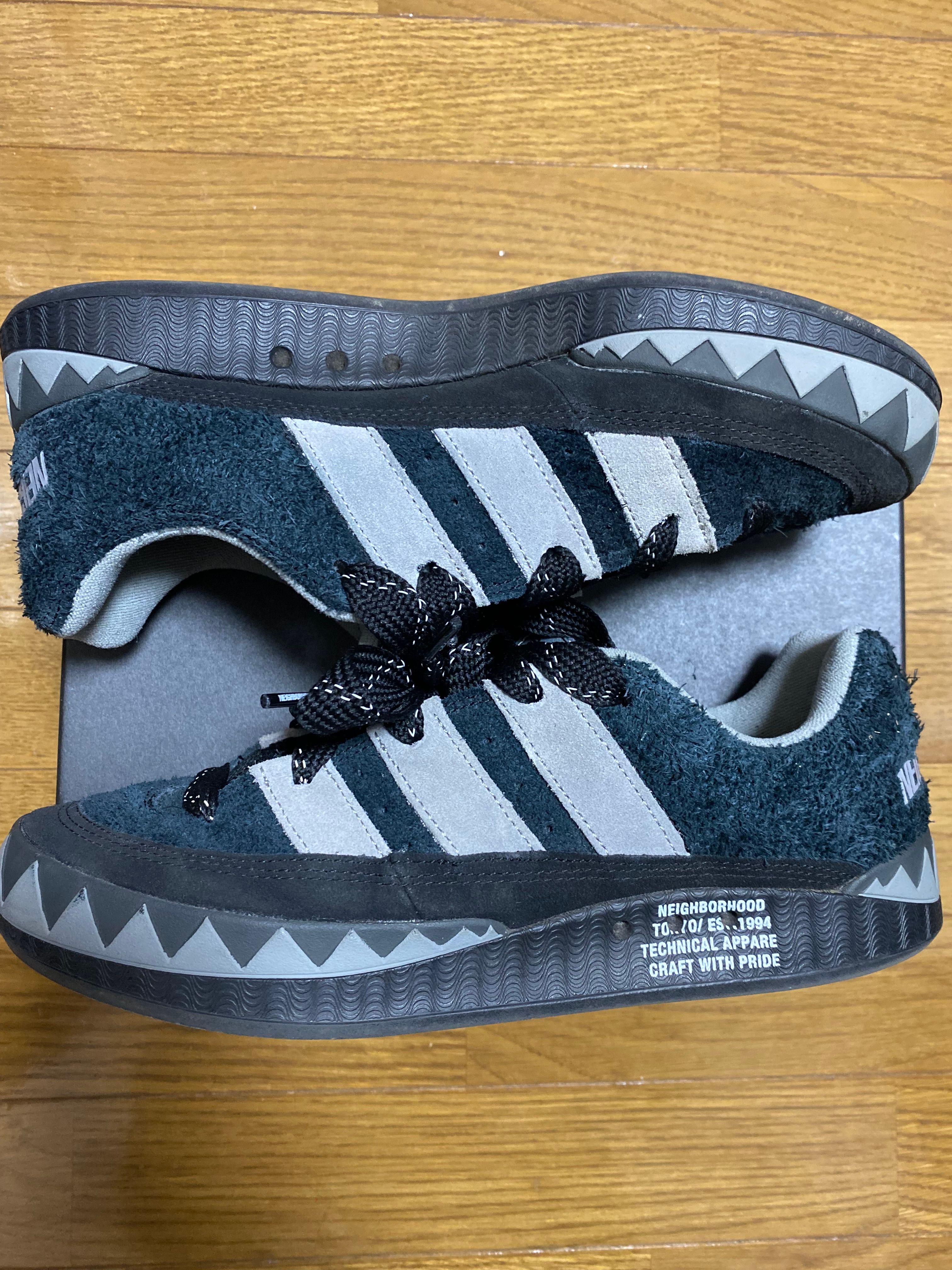 NEIGHBORHOOD × adidas Adimatic "Core Black/Solid Gray"