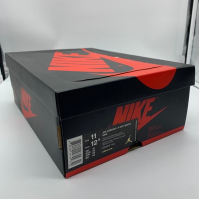 Off-White × Nike Air Jordan 1 High UNC "White/Dark Powder Blue"