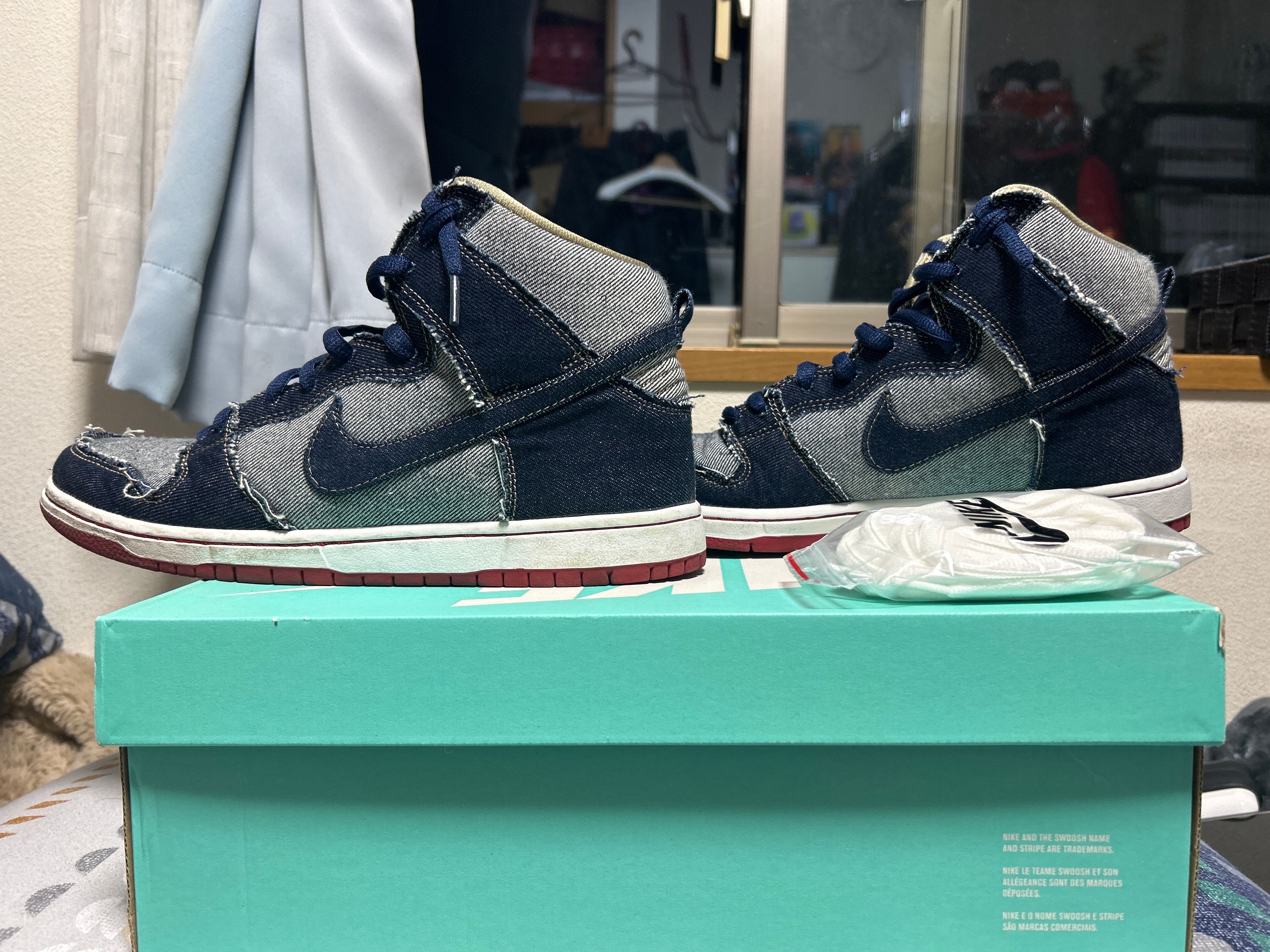 Nike SB Dunk High Reese Forbes Denim "Midnight Navy"