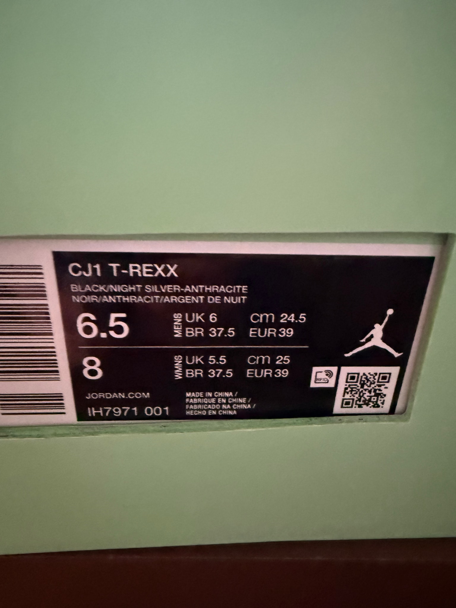 Travis Scott × Chase B × Nike Jumpman Jack TR CJ1 T-Rexx "Night Silver"