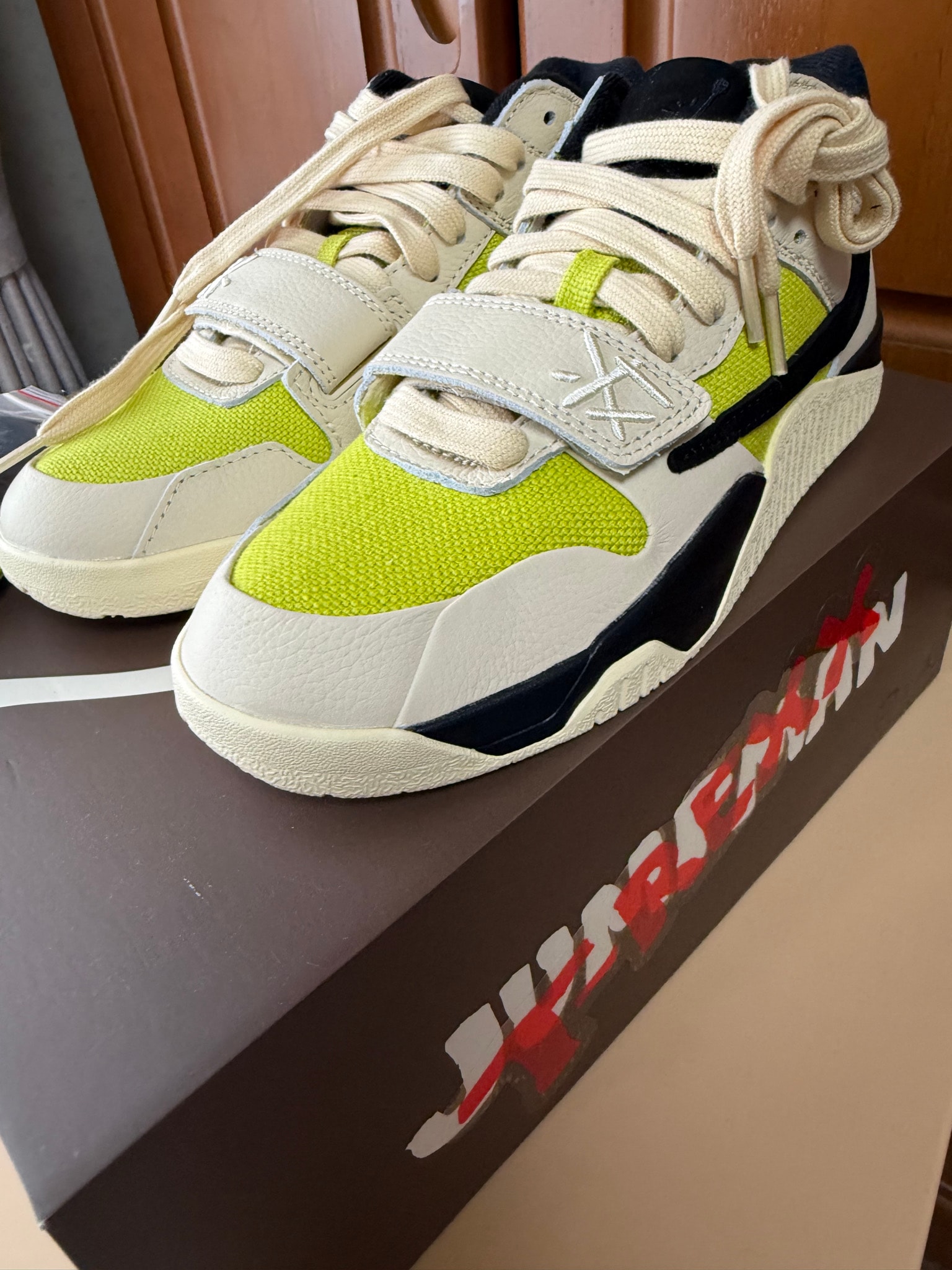 Travis Scott × Nike Jordan Jumpman Jack TR CJ1 T-Rexx "Bright Cactus"