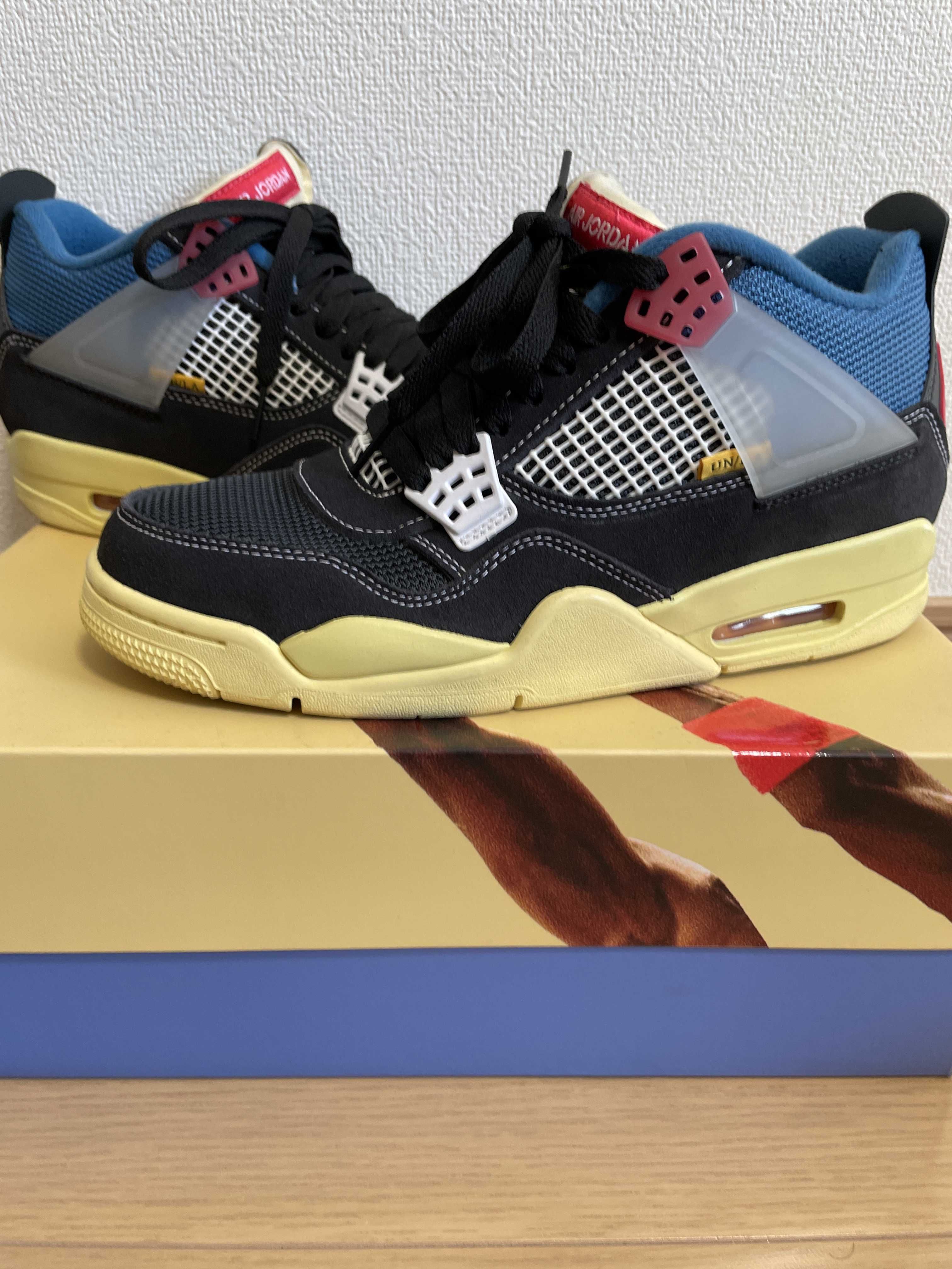 UNION × NIKE AIR JORDAN 4 "OFF NOIR"