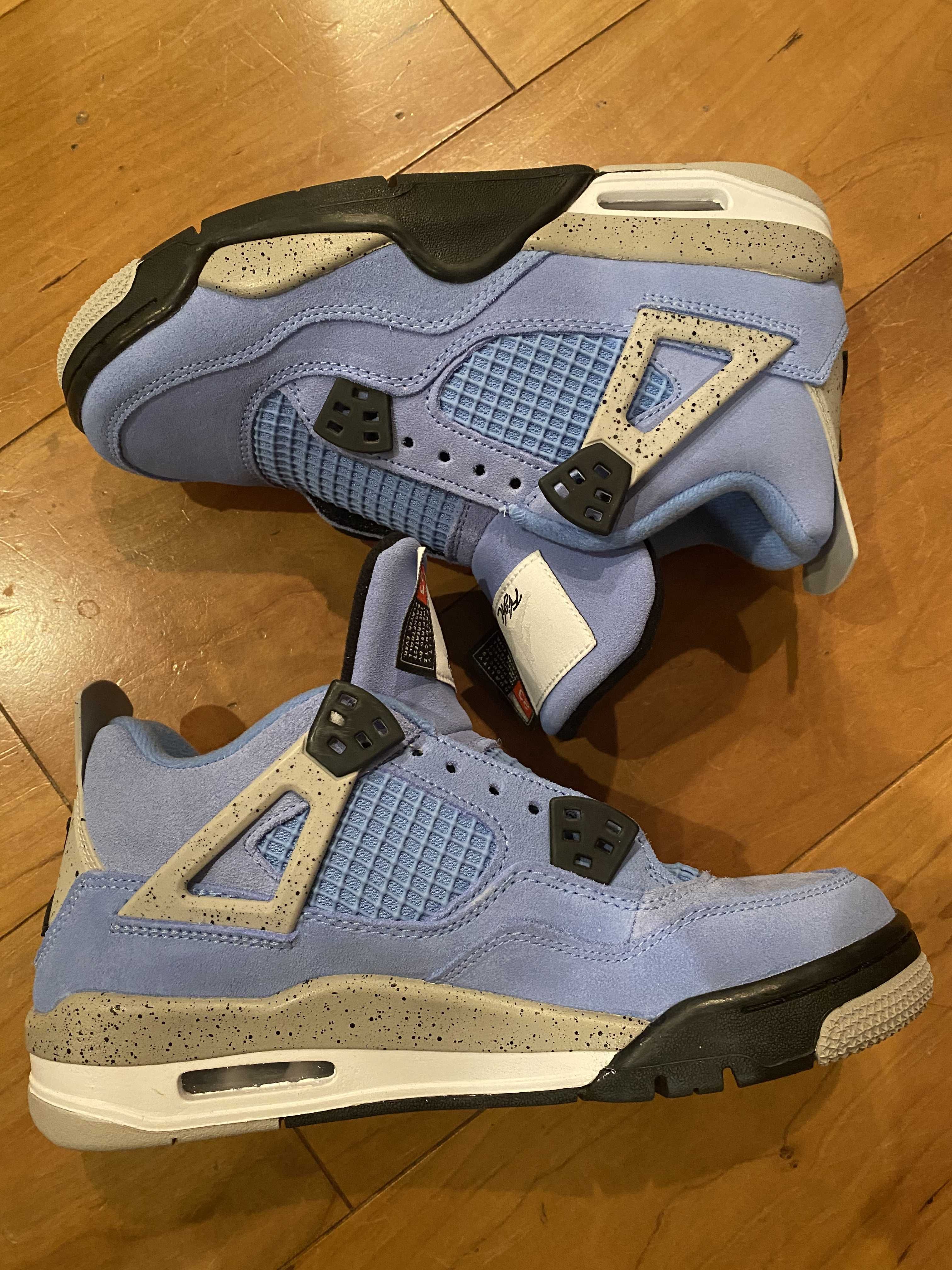 Nike GS Air Jordan 4 "University Blue"
