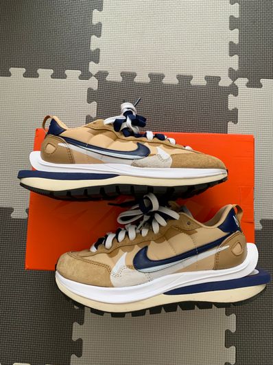 Sacai × Nike Vapor Waffle "Sesame And Blue Void"