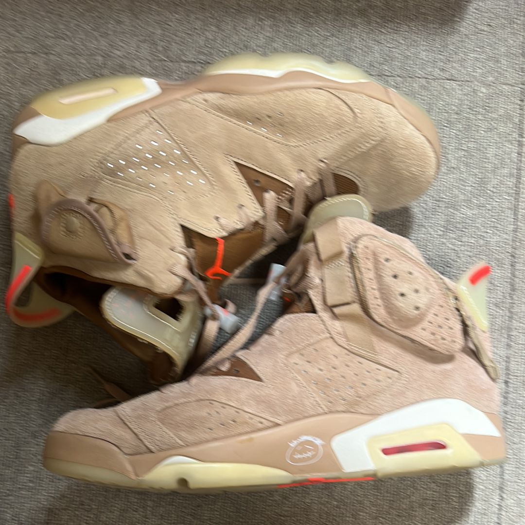 Travis Scott × Nike Air Jordan 6 "British Khaki"