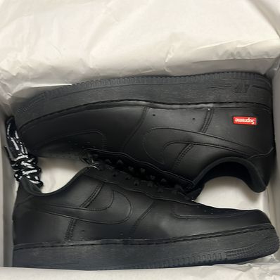 Supreme × Nike Air Force 1 Low "Black"