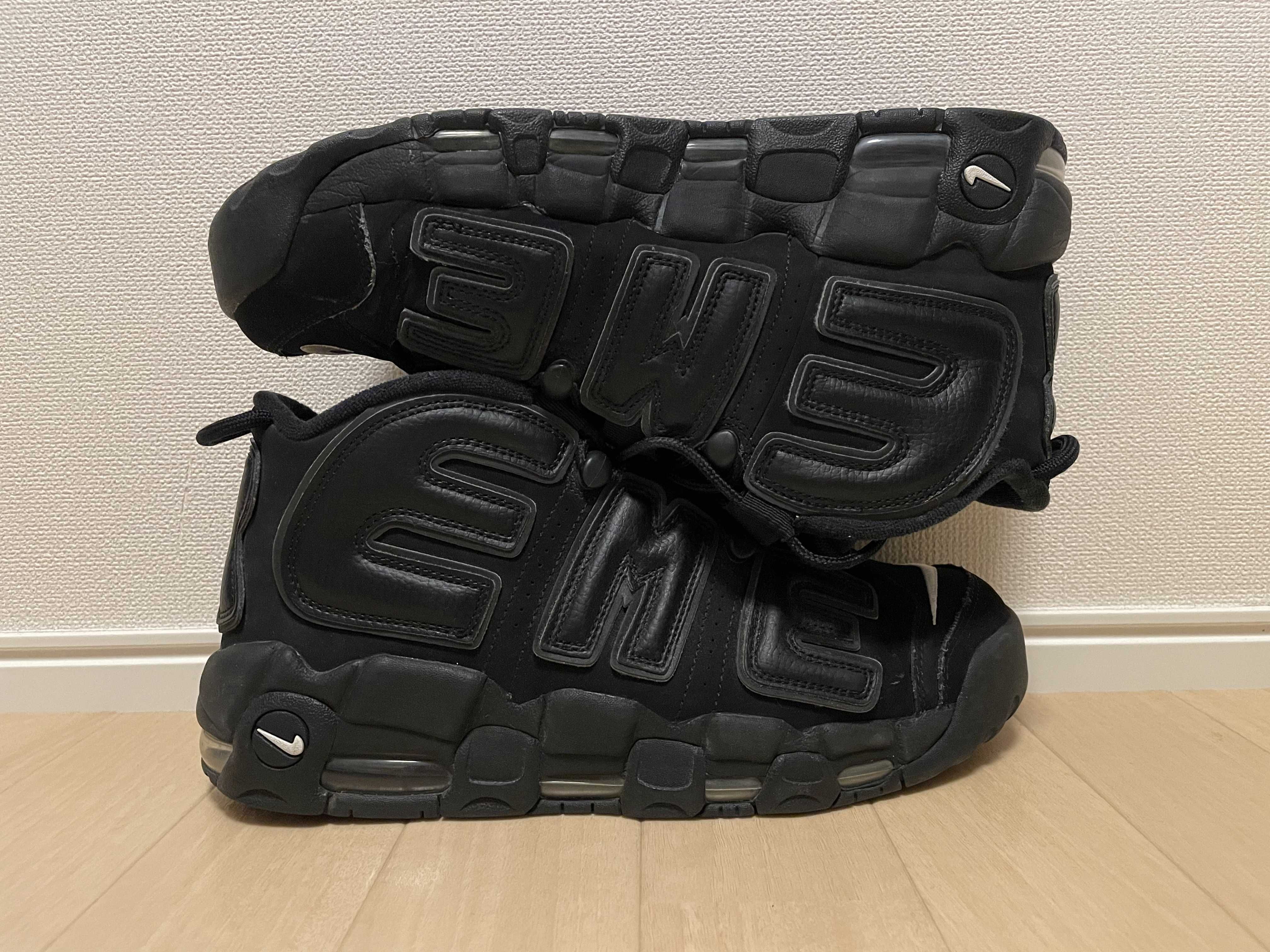 Supreme × Nike Air More Uptempo "Black"