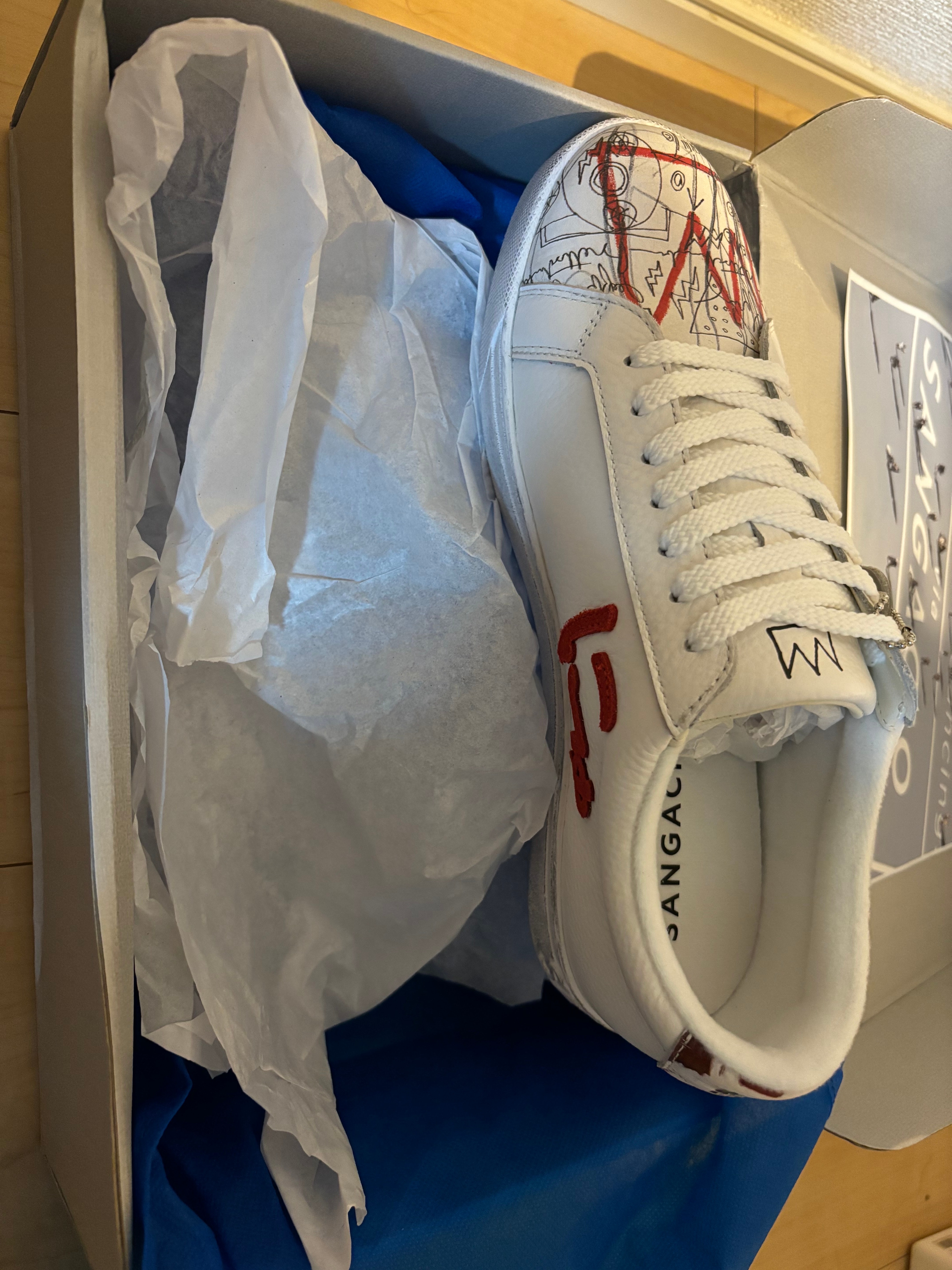 バスキア × サンガッチョ にゅSG "ホワイト" 