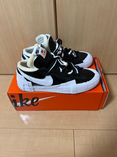 sacai × Nike Blazer Low "Black Patent Leather"