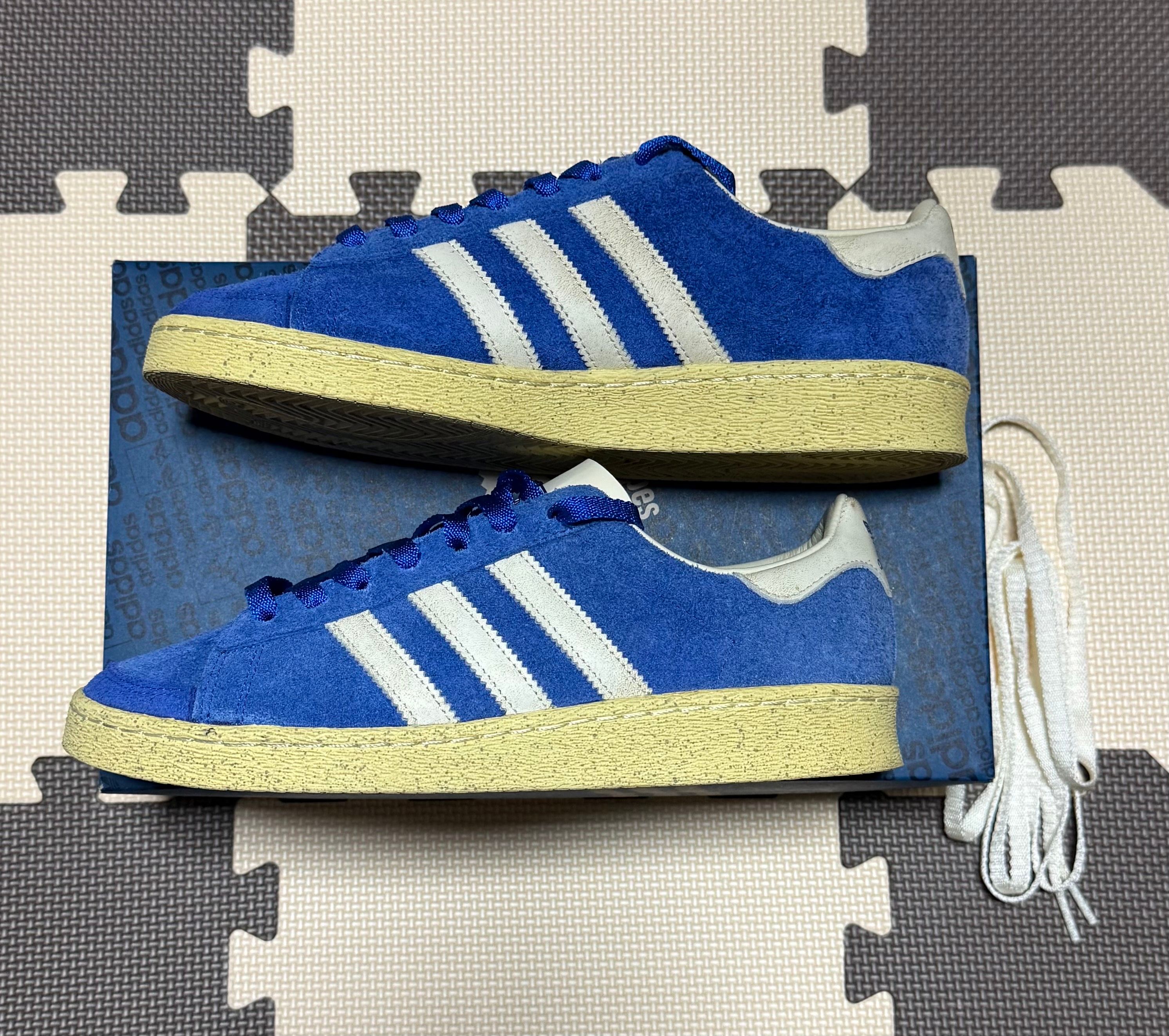 アトモス × アディダス ジャバー ロー "アトモスブルー"