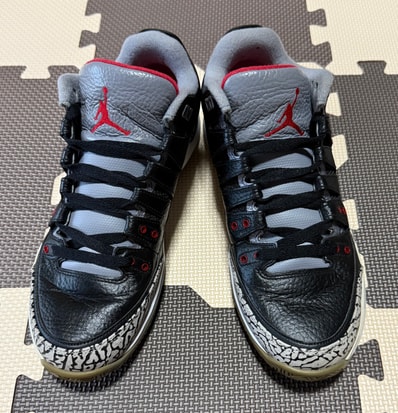 Nike Zoom Vapor AJ3 "Black Cement/Safari"