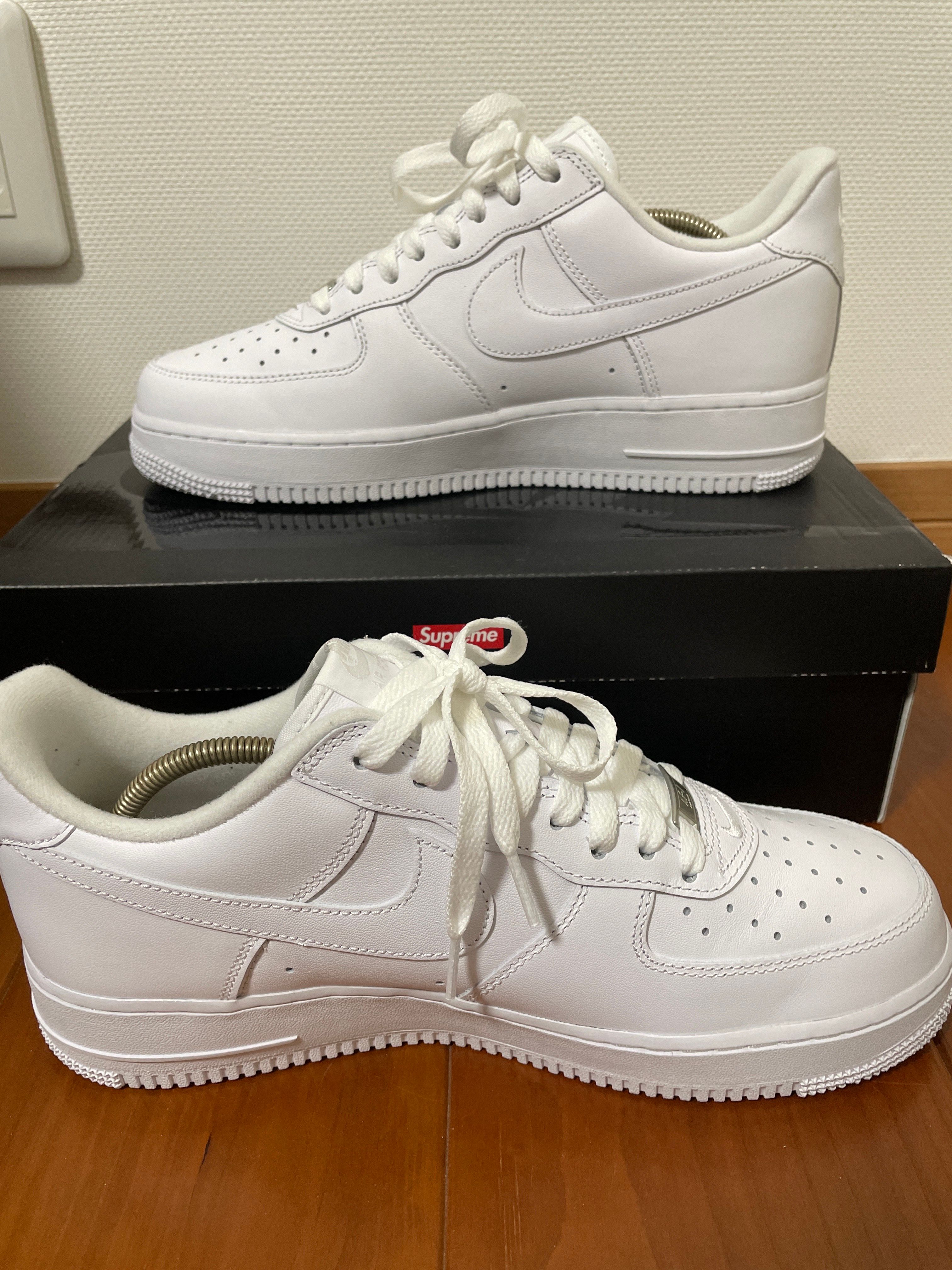 Supreme × Nike Air Force 1 Low "White"