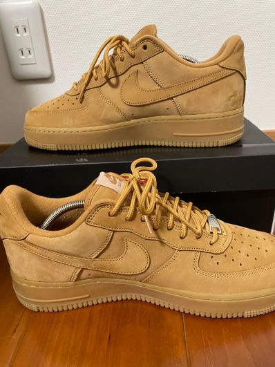 Supreme × Nike Air Force 1 Low "Flax/Wheat"
