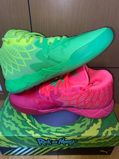 Rick and Morty × Puma MB .01 "Jasmine Green/Nrgy Rose"