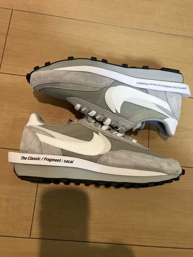 Fragment × sacai × Nike LD Waffle "Light Smoke Grey"