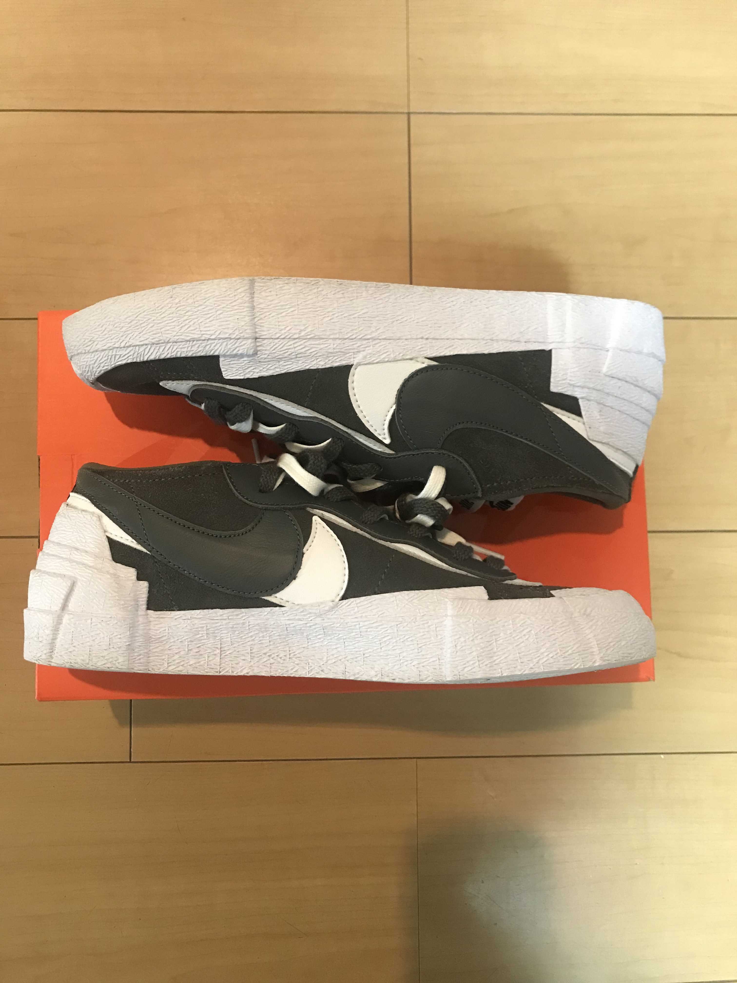 Sacai × Nike Blazer Low "Iron Grey"