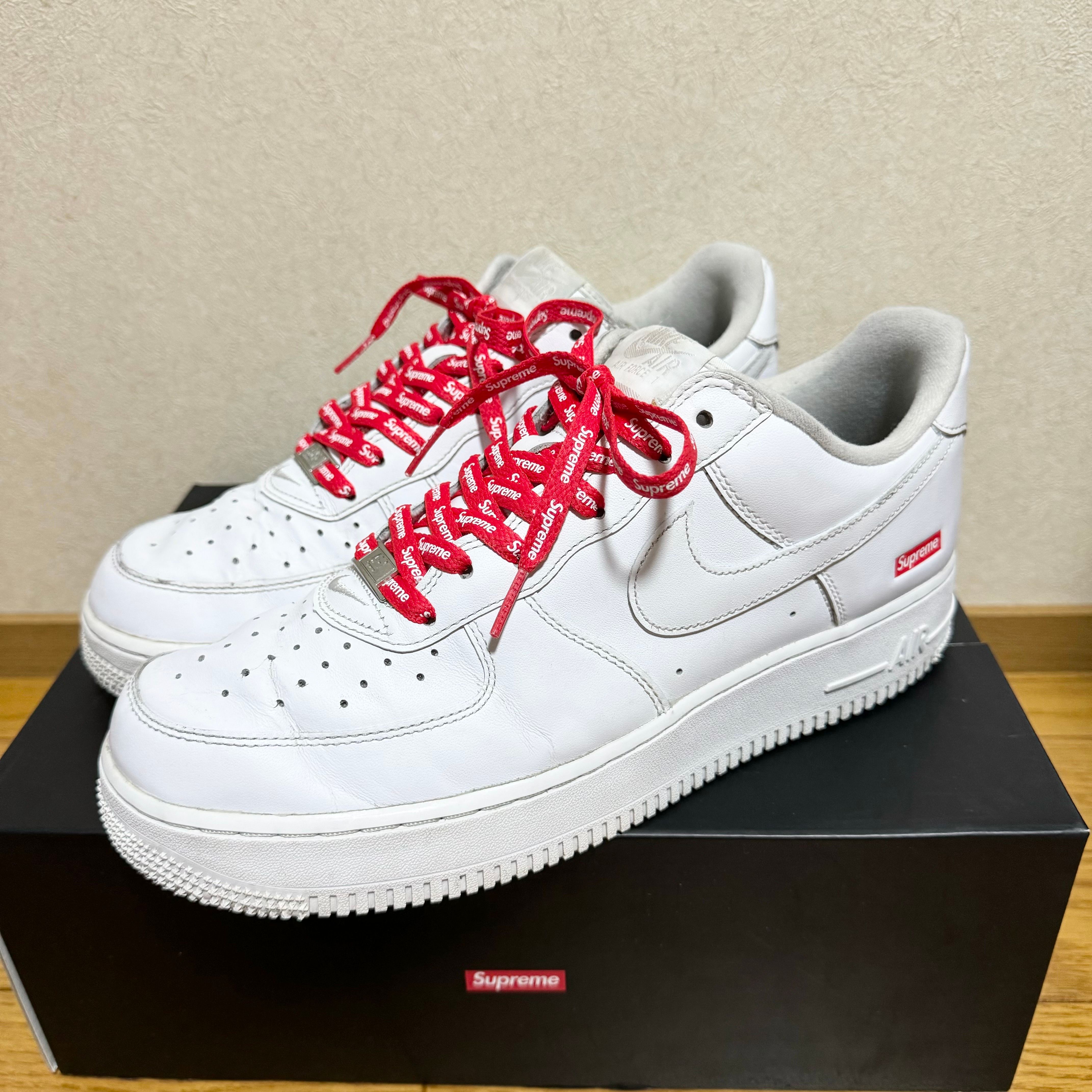 Supreme × Nike Air Force 1 Low "White"