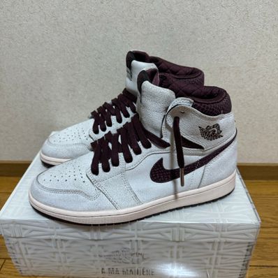 A Ma Maniere × Nike Air Jordan 1 Retro High OG "Sail and Burgundy"