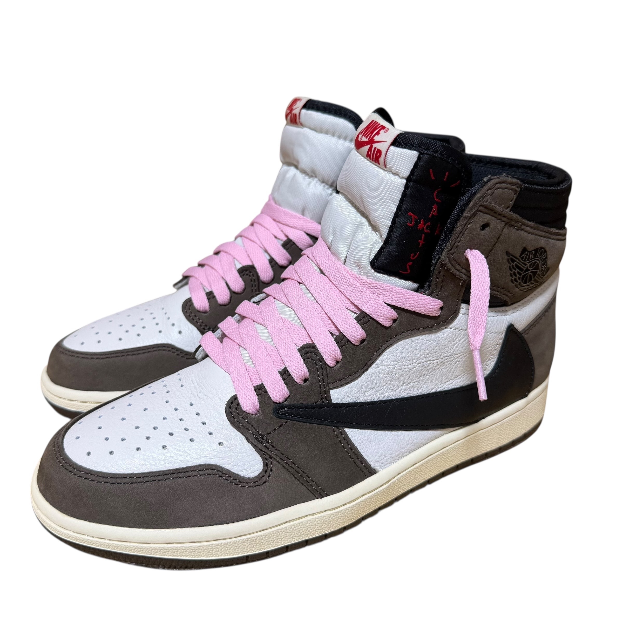 Travis Scott × Nike Air Jordan 1 Retro High OG TS SP "Sail/Dark Mocha"