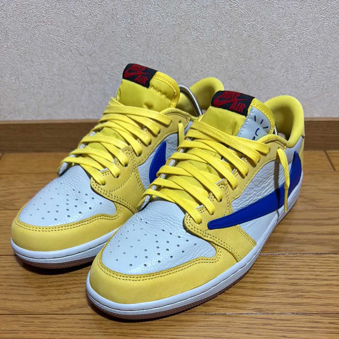 Travis Scott × Nike Women's Air Jordan 1 Retro Low OG "Canary"