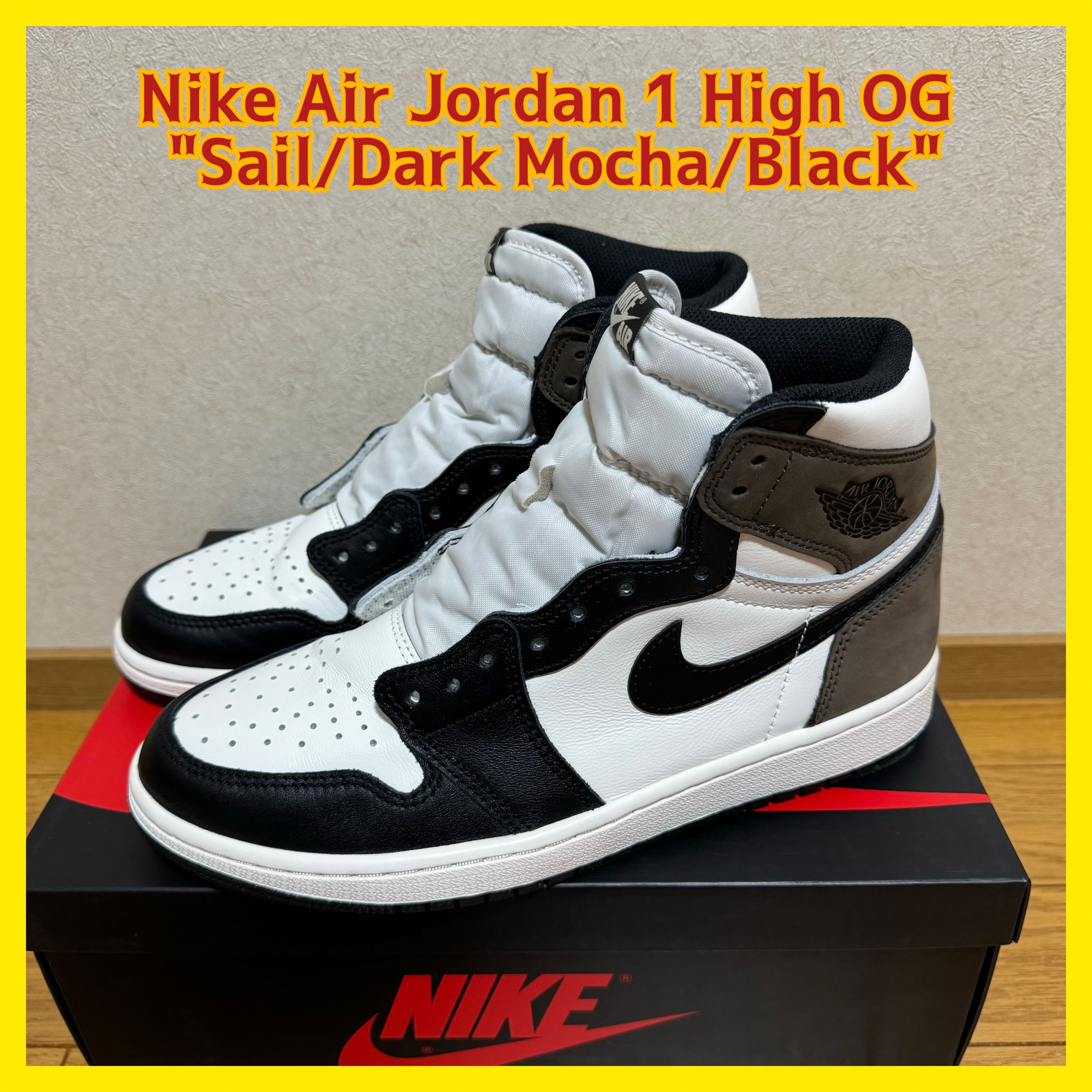 Nike Air Jordan 1 High OG "Sail/Dark Mocha/Black"