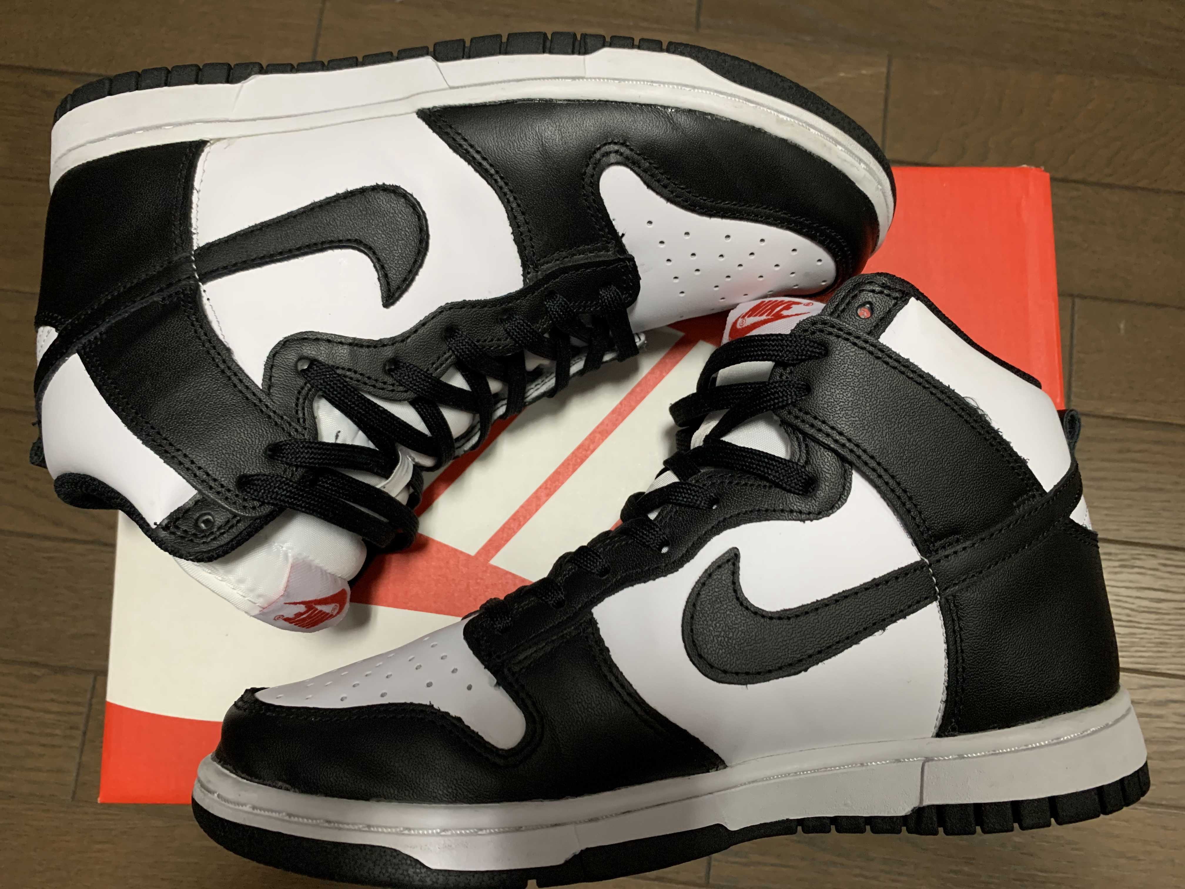 Nike Women's Dunk High "Black and White"