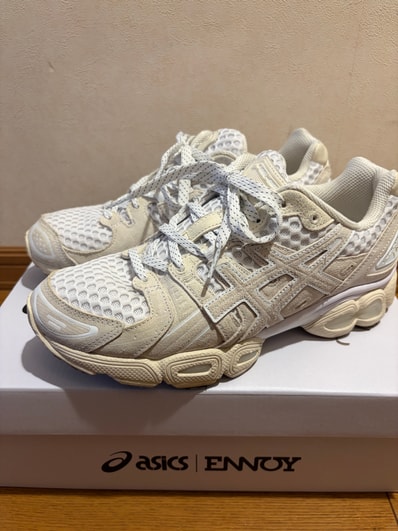 ENNOY × Asics Gel-Nimbus 9 "White/Cream" (1201B034-100)