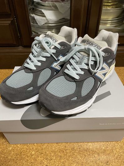 KITH × New Balance 990V3 "Steel Blue"