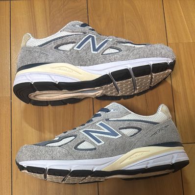 New Balance 990V4 "Gray/Slate Blue"
