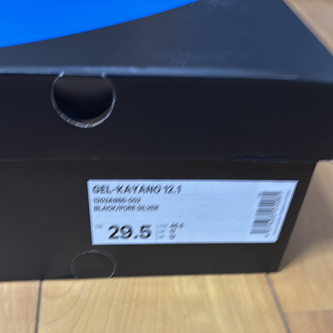 リベレイダース × アシックス ゲルカヤノ12.1 "ブラック/ピュアシルバー"