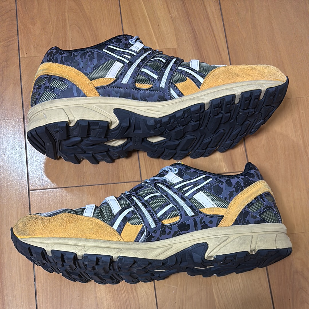 アトモス × グリップスワニー × アシックス  ゲルソノマ15-50 ゴアテックス "ベージュ/カーキ"