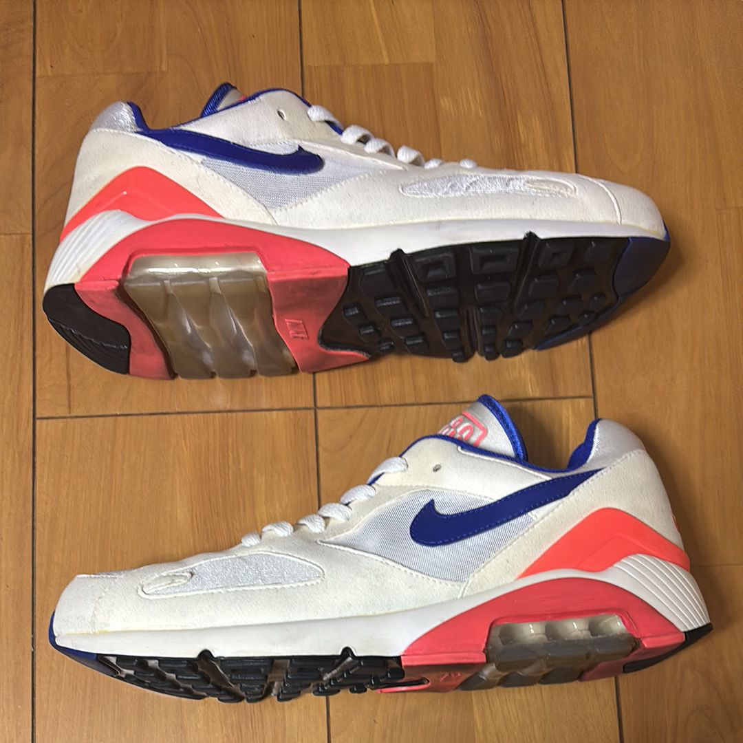 ナイキ エアマックス180 "ホワイト/ウルトラマリン/ソーラーレッド" (2018)