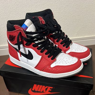 Spiderman × Nike Air Jordan 1 Origin Story "Gym Red/White/Photo Blue/Black"