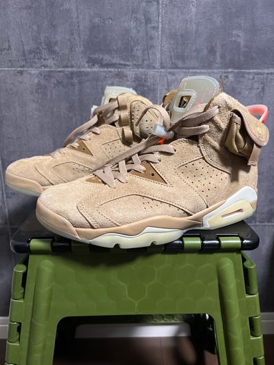 Travis Scott × Nike Air Jordan 6 "British Khaki"